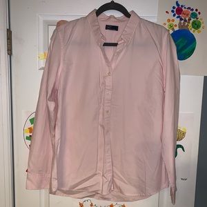 GAP Baby Pink Oxford Shirt - sz XL